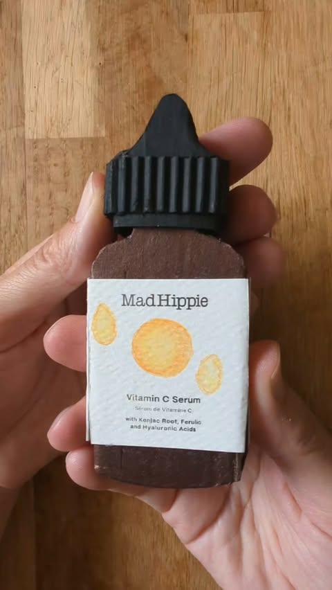 Instagram post by @steelandstitch for Mad Hippie. Caption reads: Ad for Mad Hippie, LOVED how it came out!.