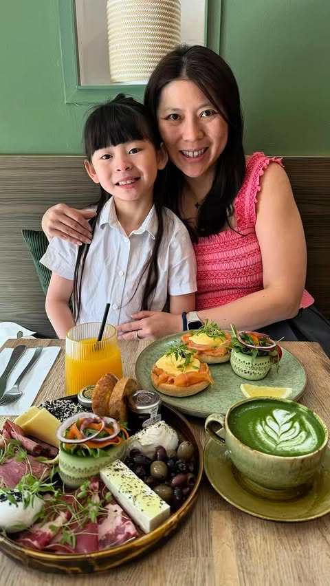 Instagram post by @surbeanton for Gifted Social. Caption reads: A slow morning, good coffee, and breakfast with my....