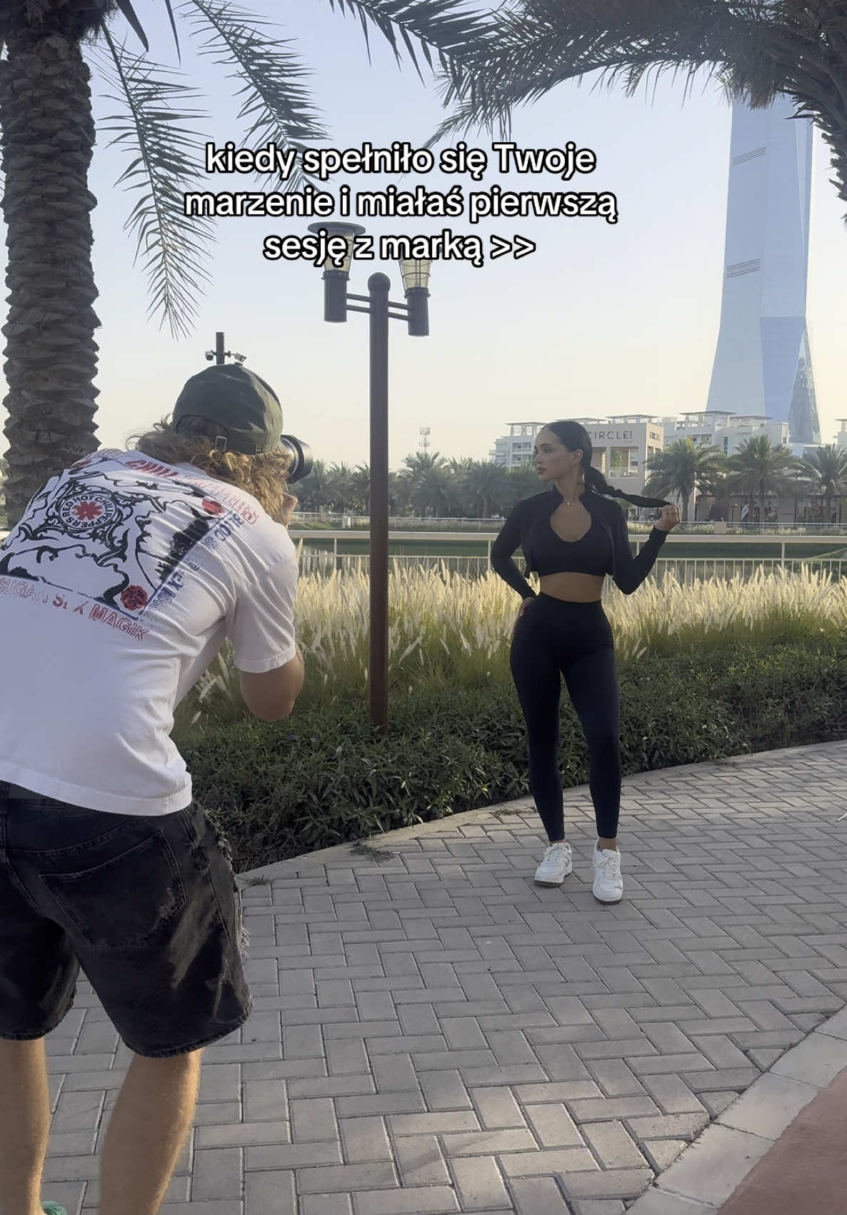 TikTok post by @nicole.cieckiewicz for Carpatree. Caption reads: @Carpatree 🩷 reklama .