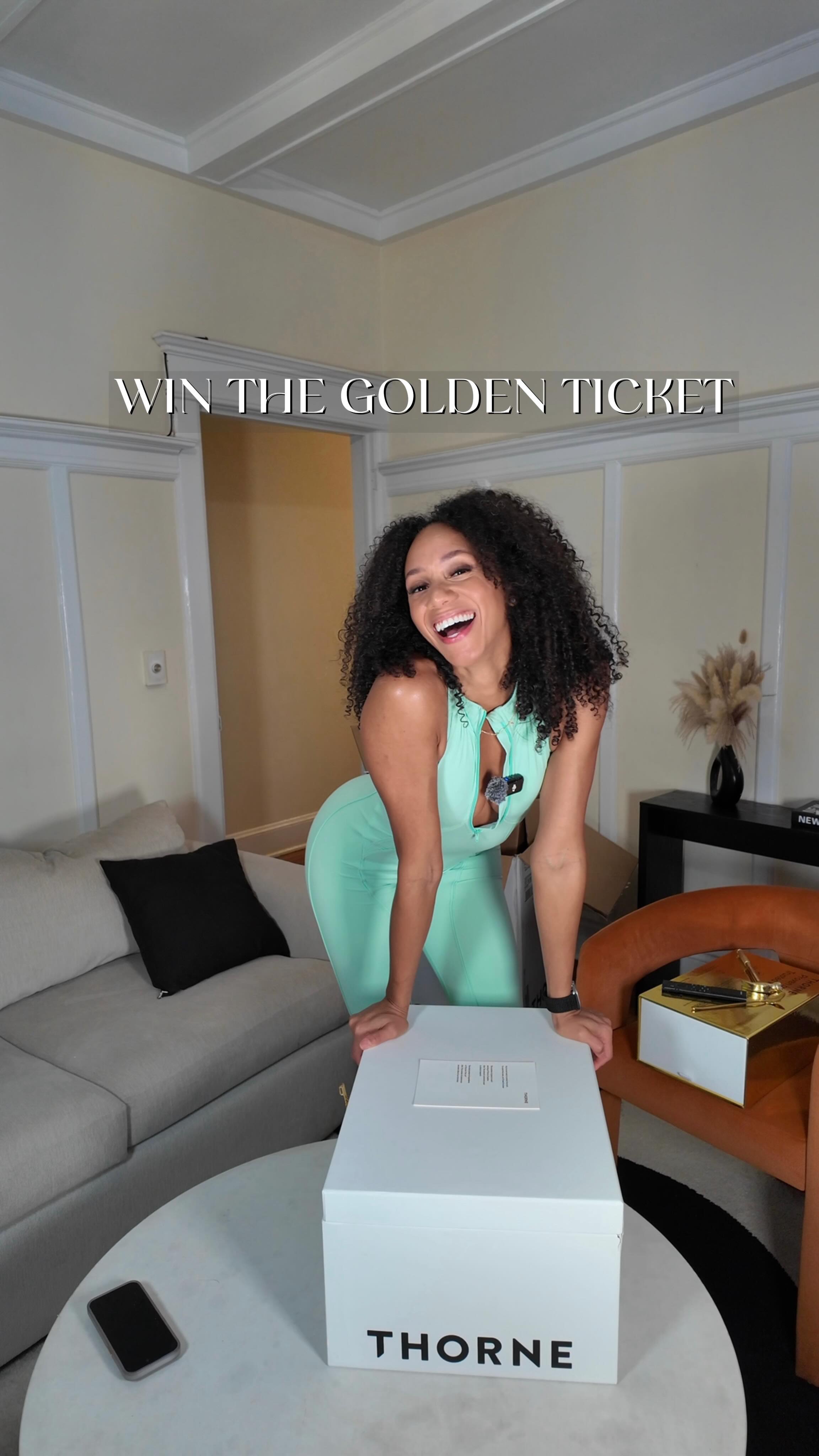 Instagram post by @_etaylor_ for Thorne. Caption reads: they said this isn’t just an unboxing… it’s a....