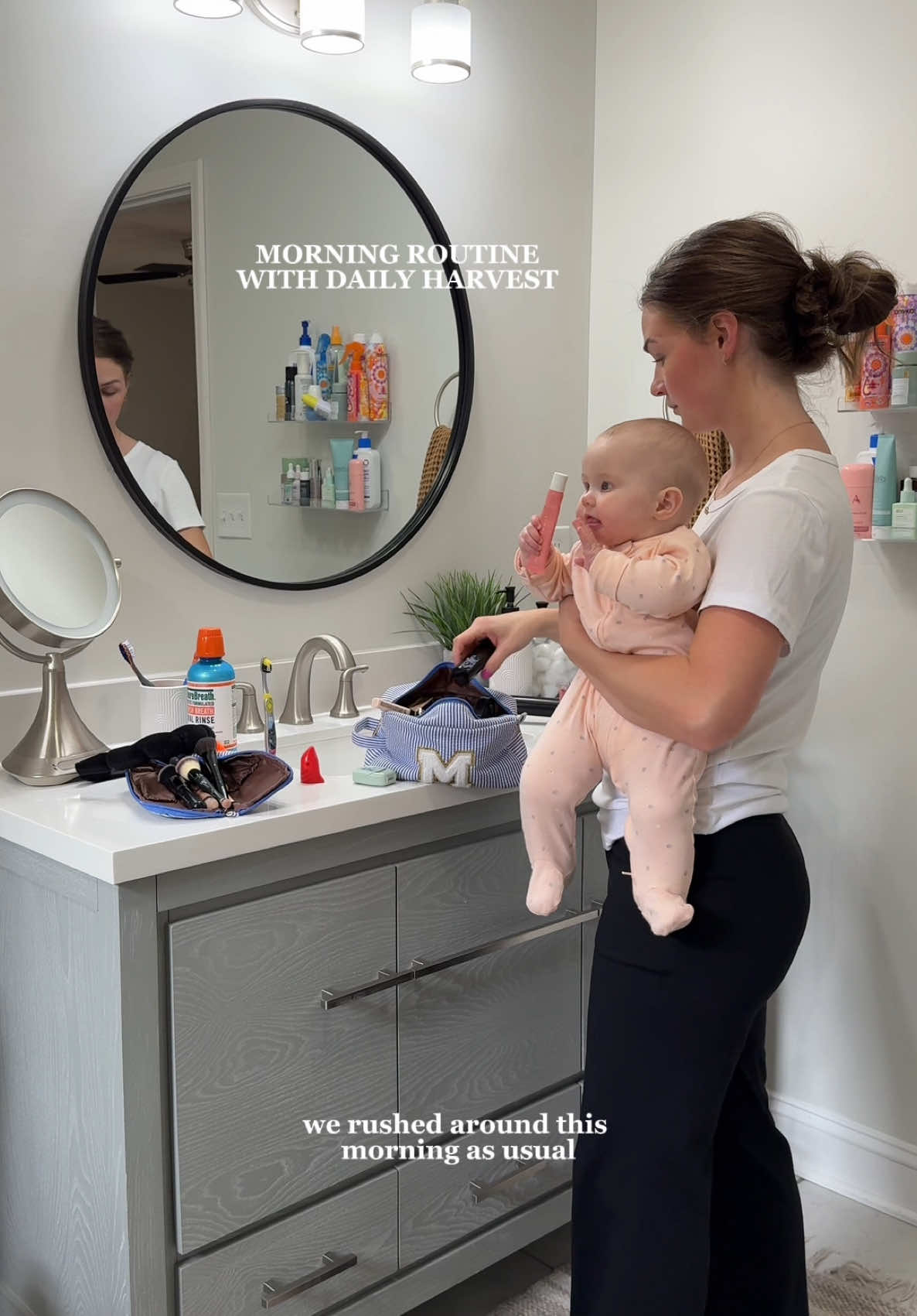 TikTok post by @mrs.mlwilliams for DAILY HARVEST. Caption reads: Thanks @Daily Harvest for making it so easy for me....