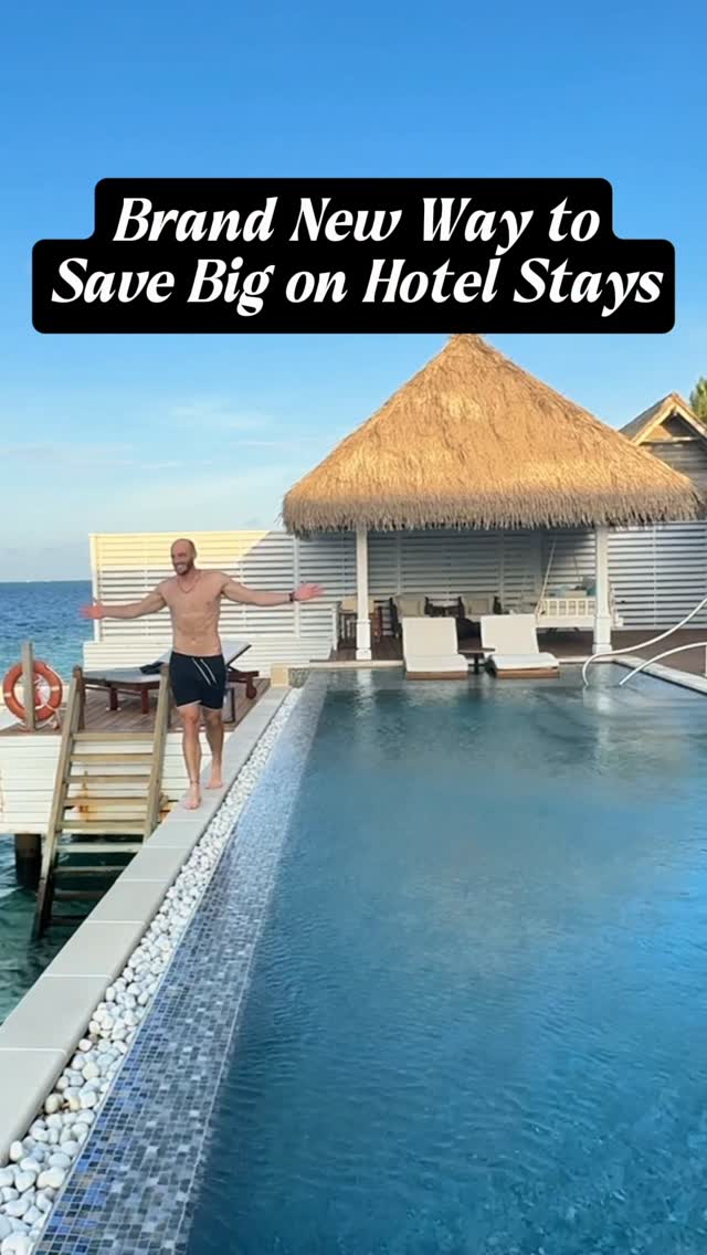 Instagram post by @counting.countries for Hotels.com. Caption reads: #ad Here’s a brand new way to save big on hotel....