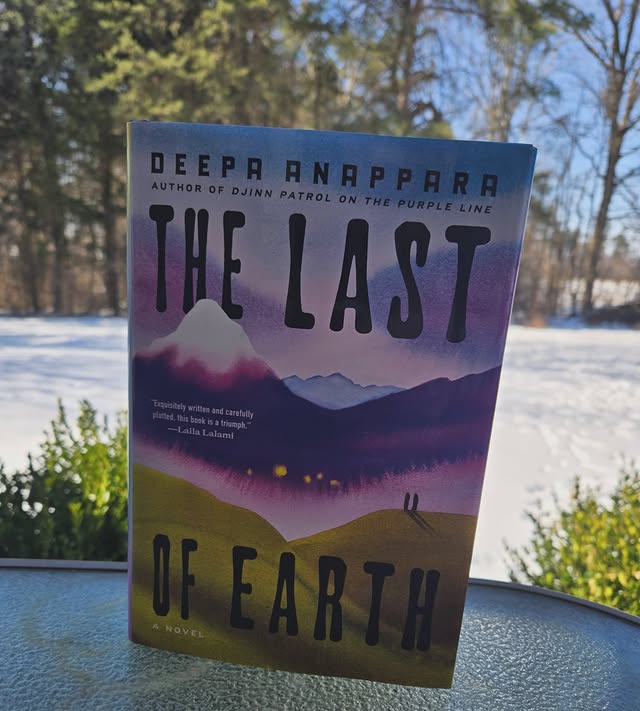 Instagram post by @kyproff for Random House Group. Caption reads: The Last of Earth by @deepa.anappara Thank you to....