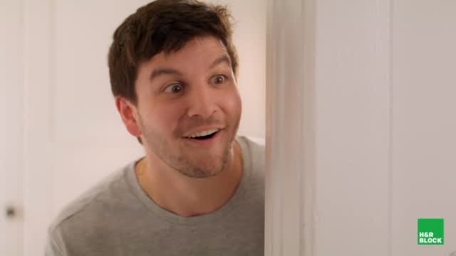 Instagram post by @ianmichaelcox7 for H&R Block. Caption reads: [...] one of the many videos we’ve done with....