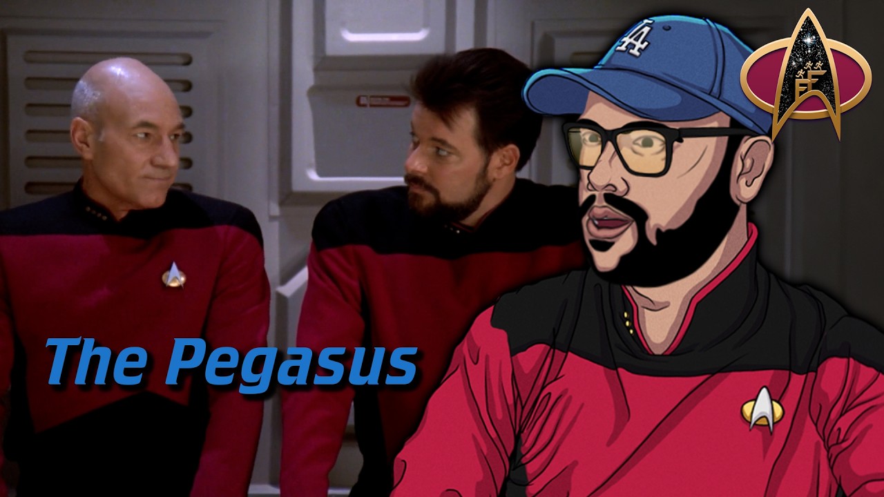 YouTube post by @NewbieStarTrek for Ekster. Caption reads: [...] update 12:02 - Sponsor (Ekster) 19:19 -....