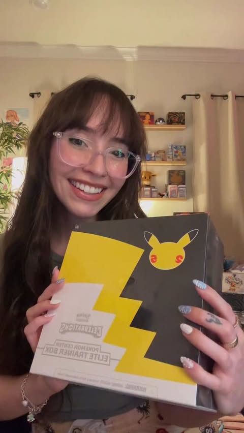 Instagram post by @pokecate for Whatnot. Caption reads: this is my craziest rip EVER 😳 #whatnotparter....