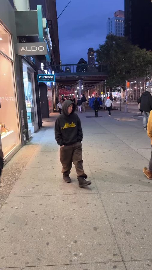 Instagram post by @tomtomaldon for Chipotle. Caption reads: Feeding the homeless @chipotle but she didn’t have....