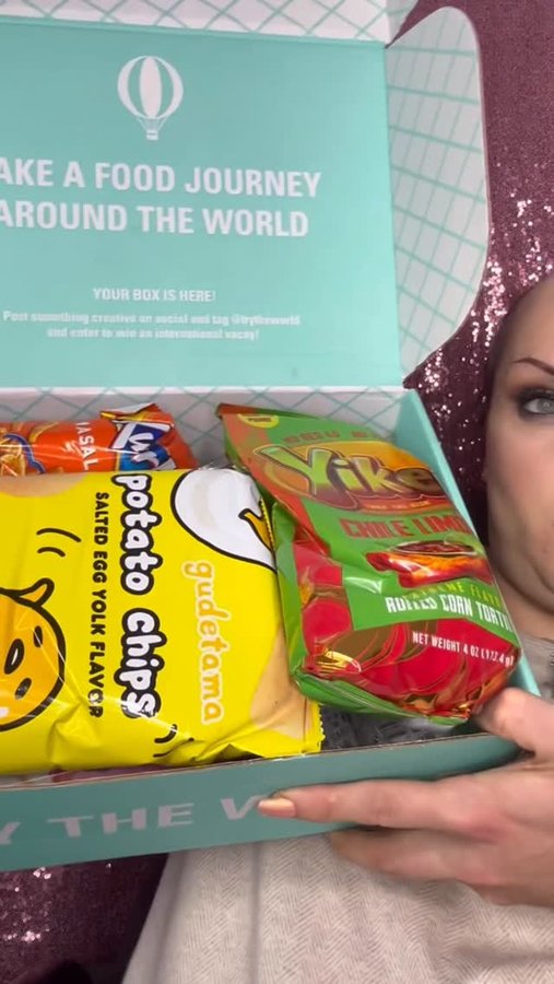 Instagram post by @sashalareina for Try The World. Caption reads: Thank you @trytheworld 🩷🩷🩷 #ad....