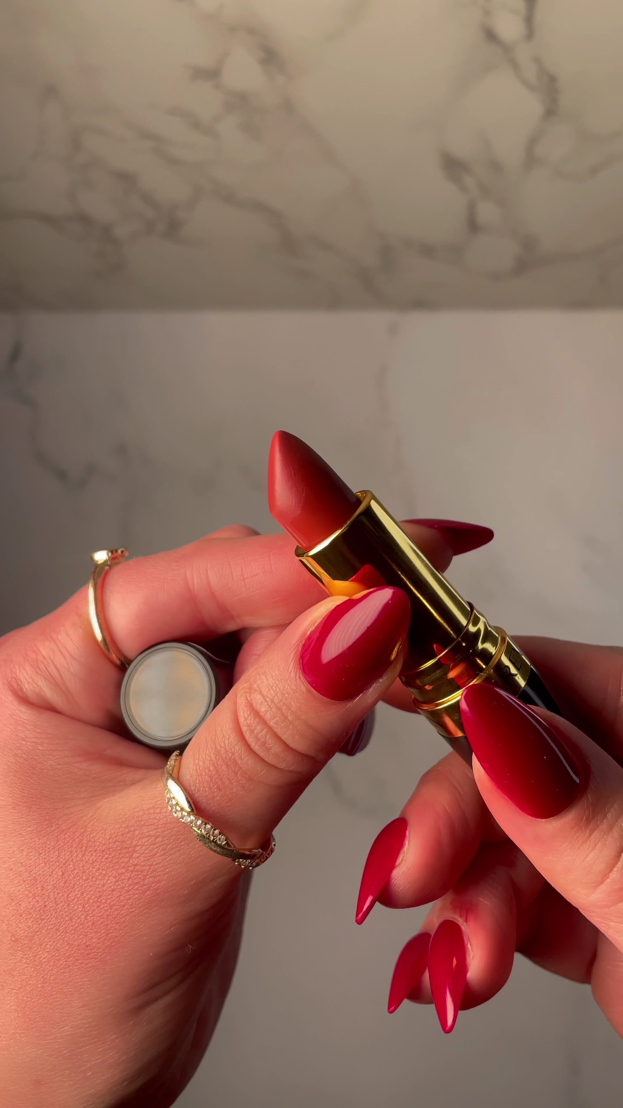 TikTok post by @migdymiller for Revlon. Caption reads: [...] #affordable #tiktokshop #fyp @Revlon....