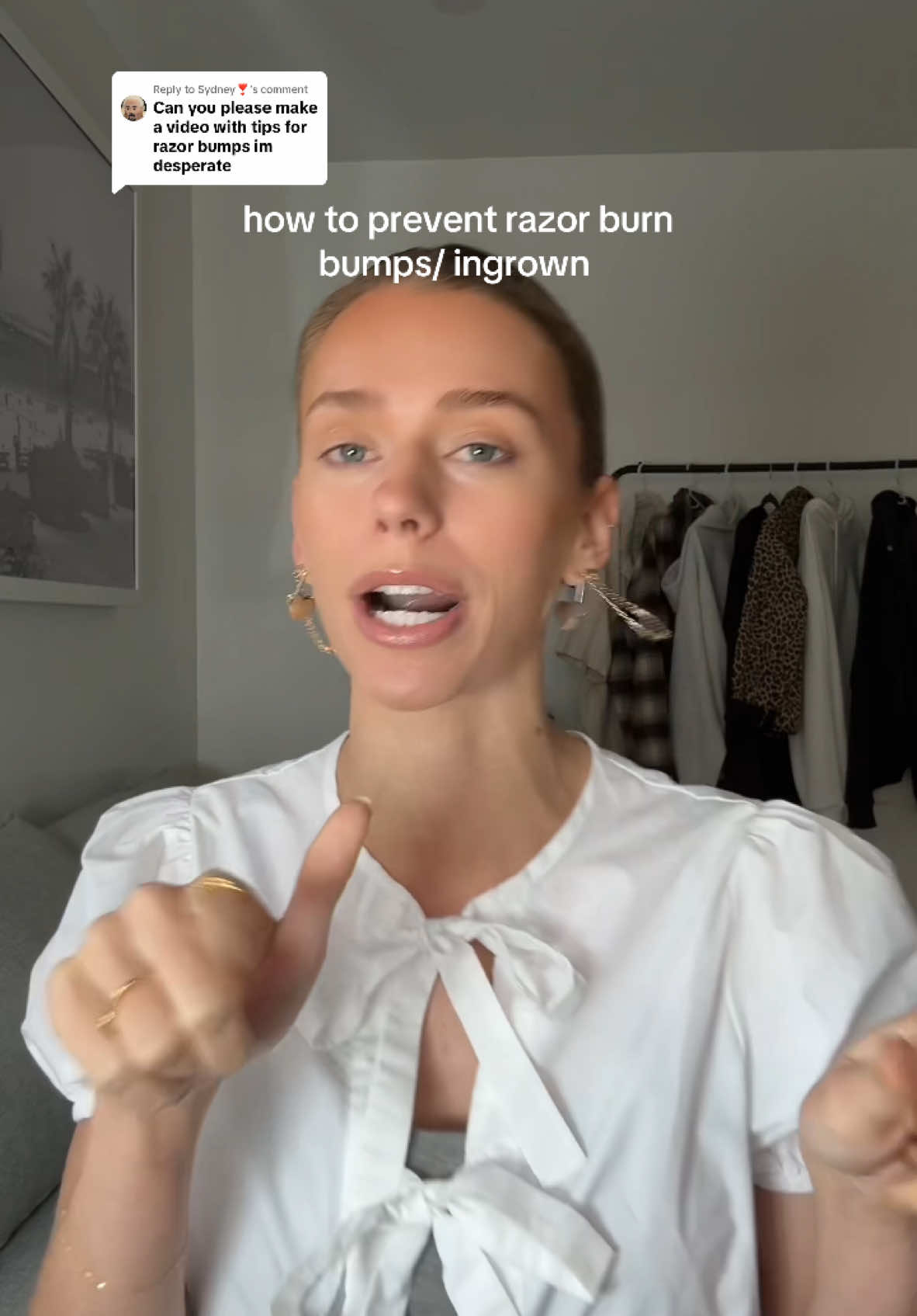 TikTok post by @halli.smith for Fur You. Caption reads: [...] before waxing or shaving #furpartner @Fur....