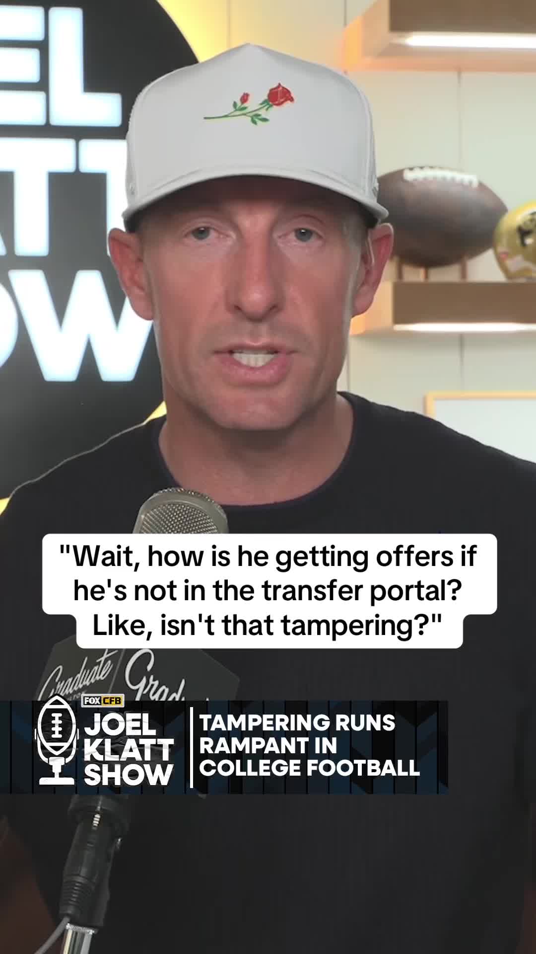 TikTok post by @joelklattshow for Hilton. Caption reads: [...] to be addressed. Thoughts? Sponsored by....