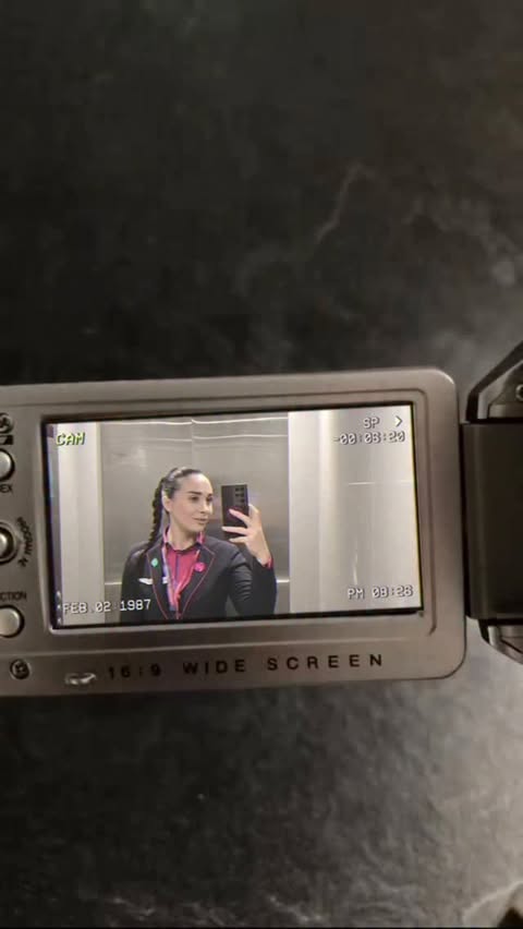 Instagram post by @antonela_gjeluci for Wizz Air. Caption reads: Moments ✈️ @wizzair #WIZZAmbassador.