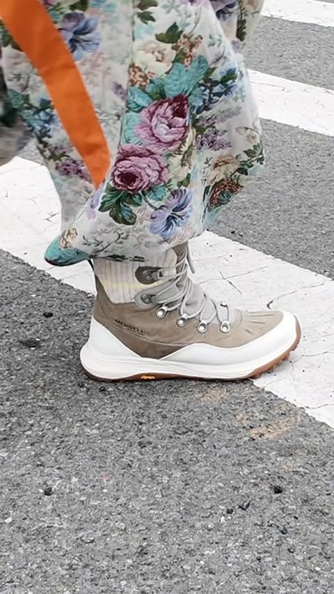 Instagram post by @angel_edme for Merrell. Caption reads: [...] the festivities outside).

And yes, @merrell....