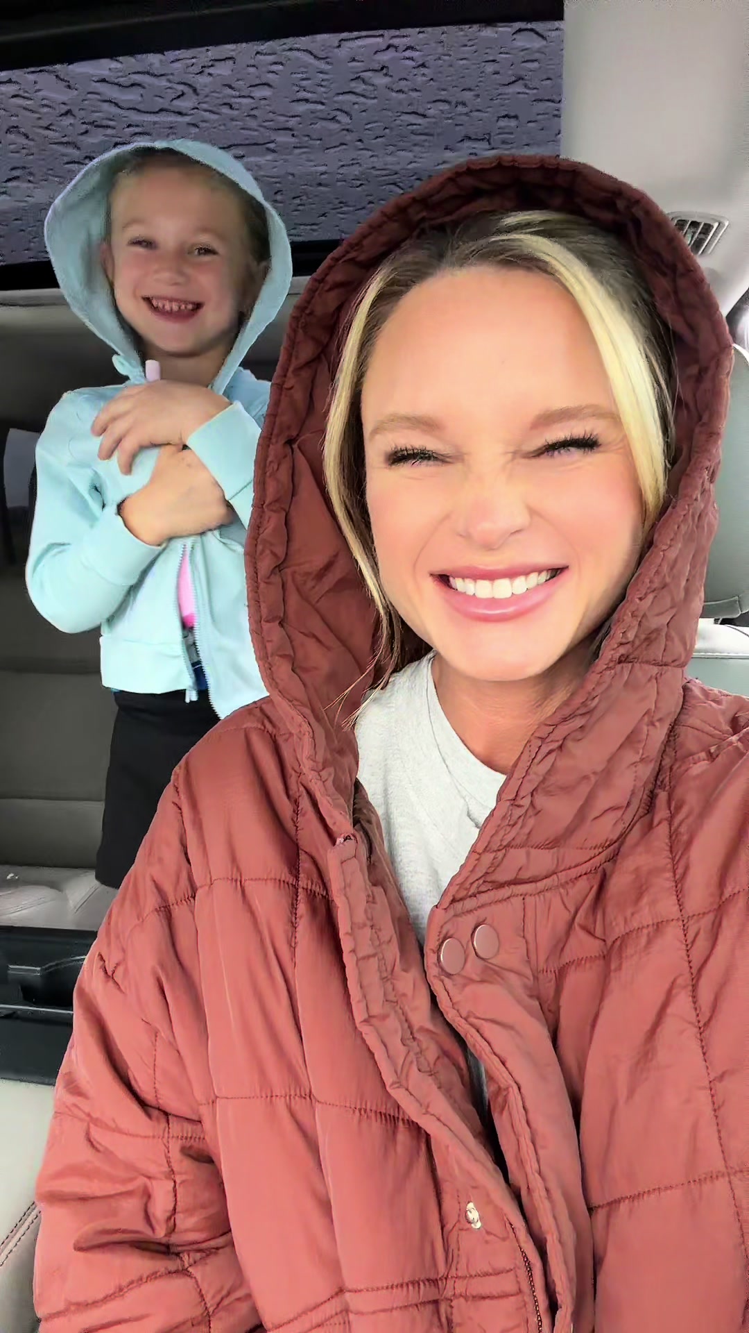 TikTok post by @rachelllnyree for Yeokou. Caption reads: [...] #footballszn #rainorshine #ootd @Yeokou.