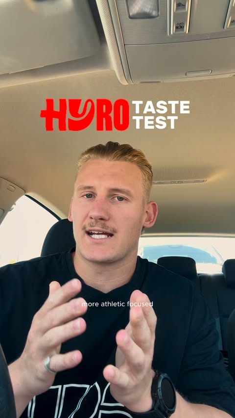 Instagram post by @dailydoseofdillon for Hyro. Caption reads: POV: Better hydration was the answer. Hate to....