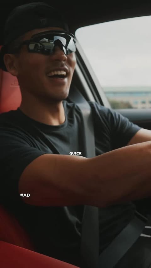 Instagram post by @mattchoi_6 for chevrolet. Caption reads: Take a road trip with me and the @chevrolet Blazer....