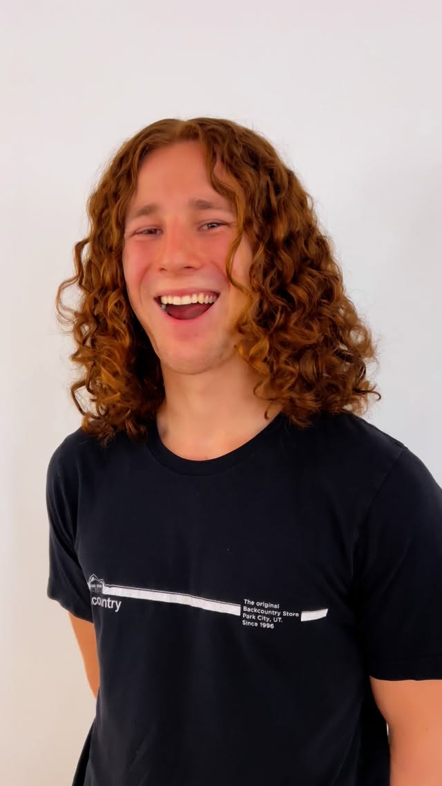 Instagram post by @presleypoe for BaBylissPRO. Caption reads: This friggin cutie.  So much joy for me, a redhead....