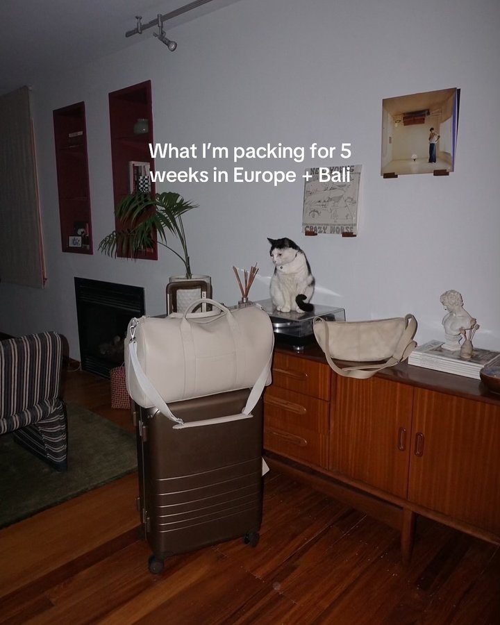 Instagram post by @danni___duncan for BAGGU. Caption reads: How likely is it that I’m still going to be....
