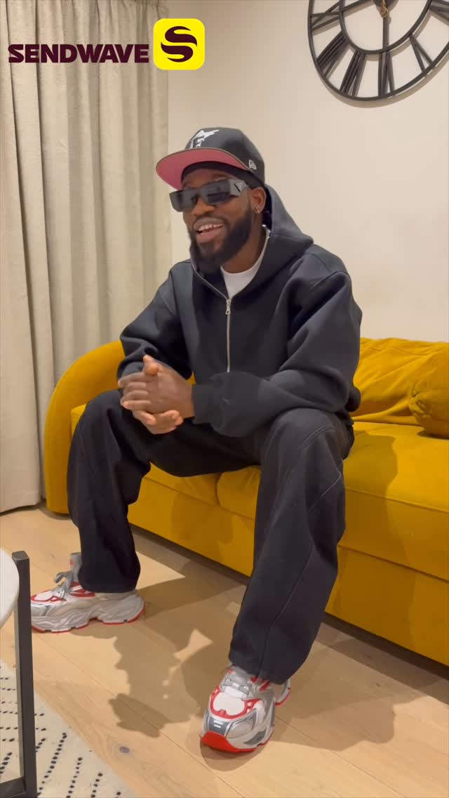 Instagram post by @brodashaggi for Sendwave. Caption reads: Nigerians abroad send money to Nigeria with....