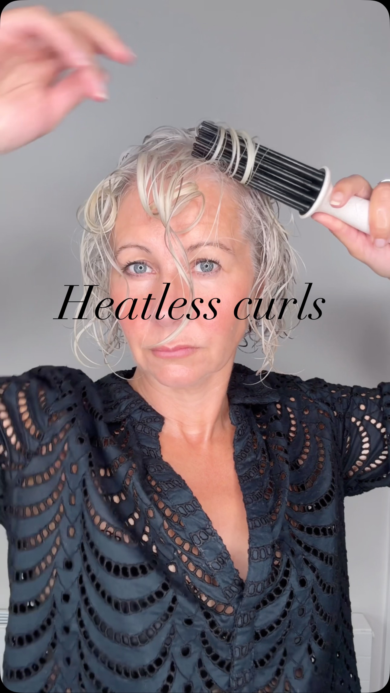 Instagram post by @thesilverkat for Cantu Beauty. Caption reads: AD I’m always on the lookout for lightweight....