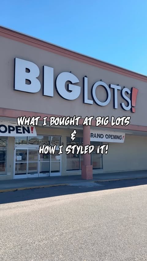 Instagram post by @gagirl_vintagedecor for biglots. Caption reads: PART 2!! The glow-up continues… ✨
Now that her Big....