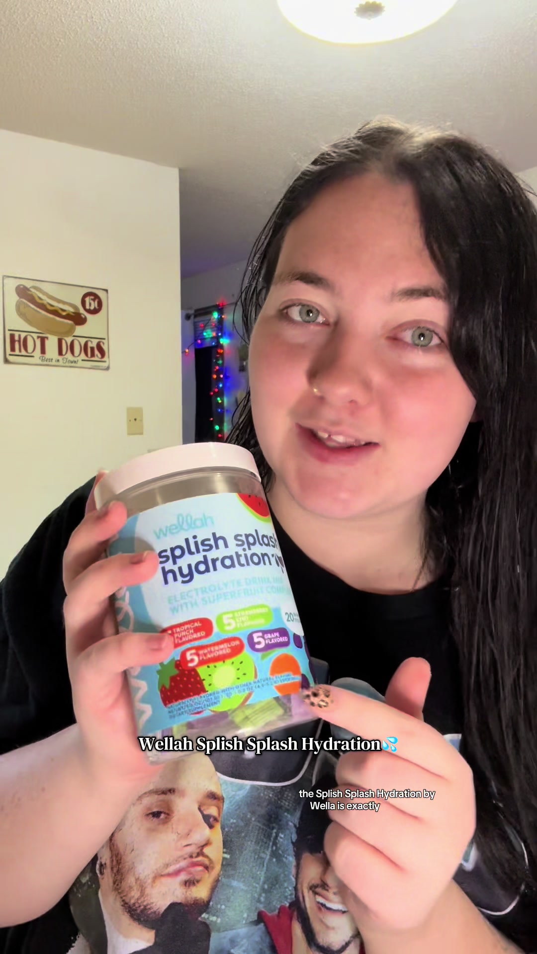 TikTok post by @mamakaitw for Wellah Nutrition. Caption reads: [...] electrolyte? SUCH A STEALLL🤩. @Wellah....