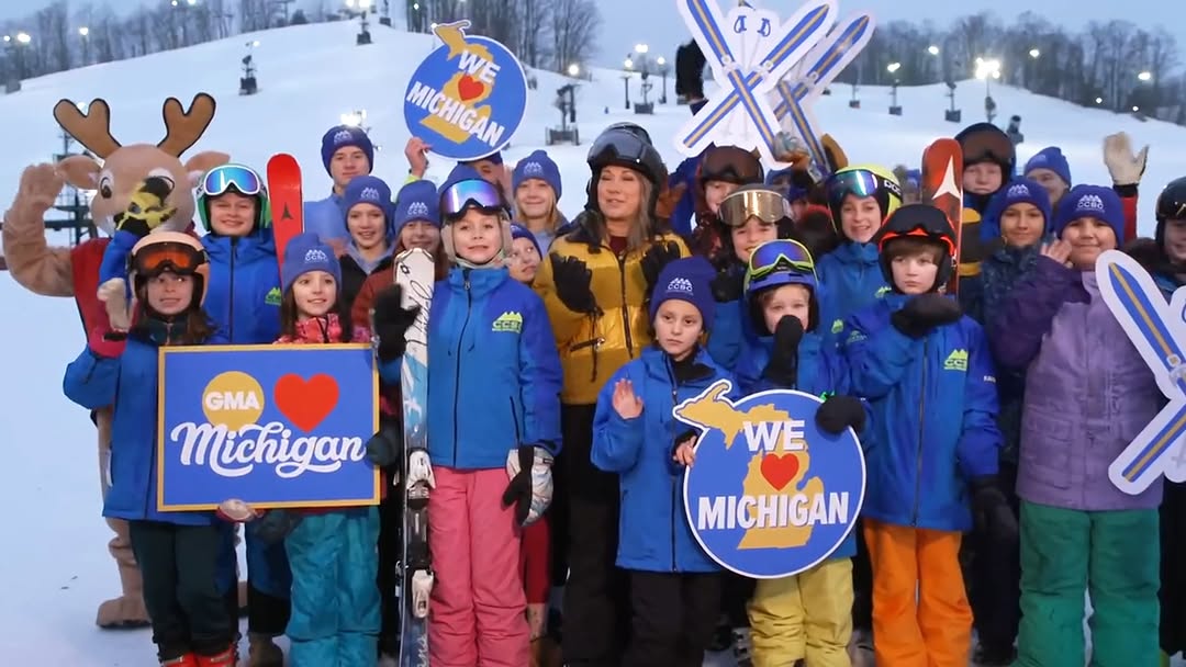 Instagram post by @ginger_zee for Good Morning America. Caption reads: @ginger_zee is bringing us to her home state, the....
