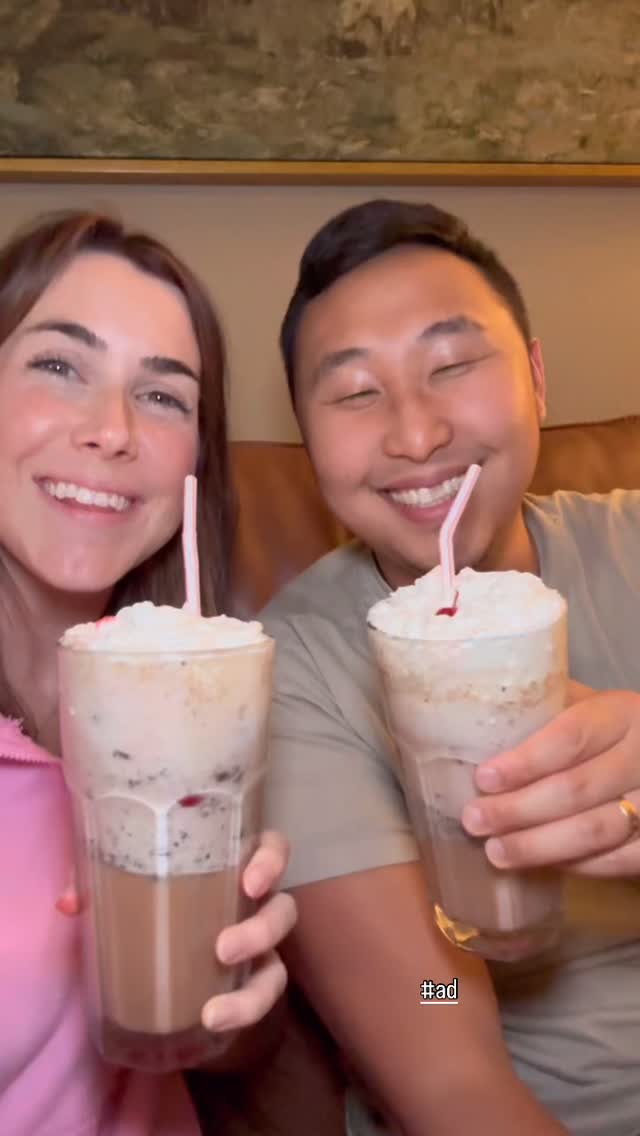 Instagram post by @jennaheats for Breyers. Caption reads: #ad We love our family nights! Ready to float into....