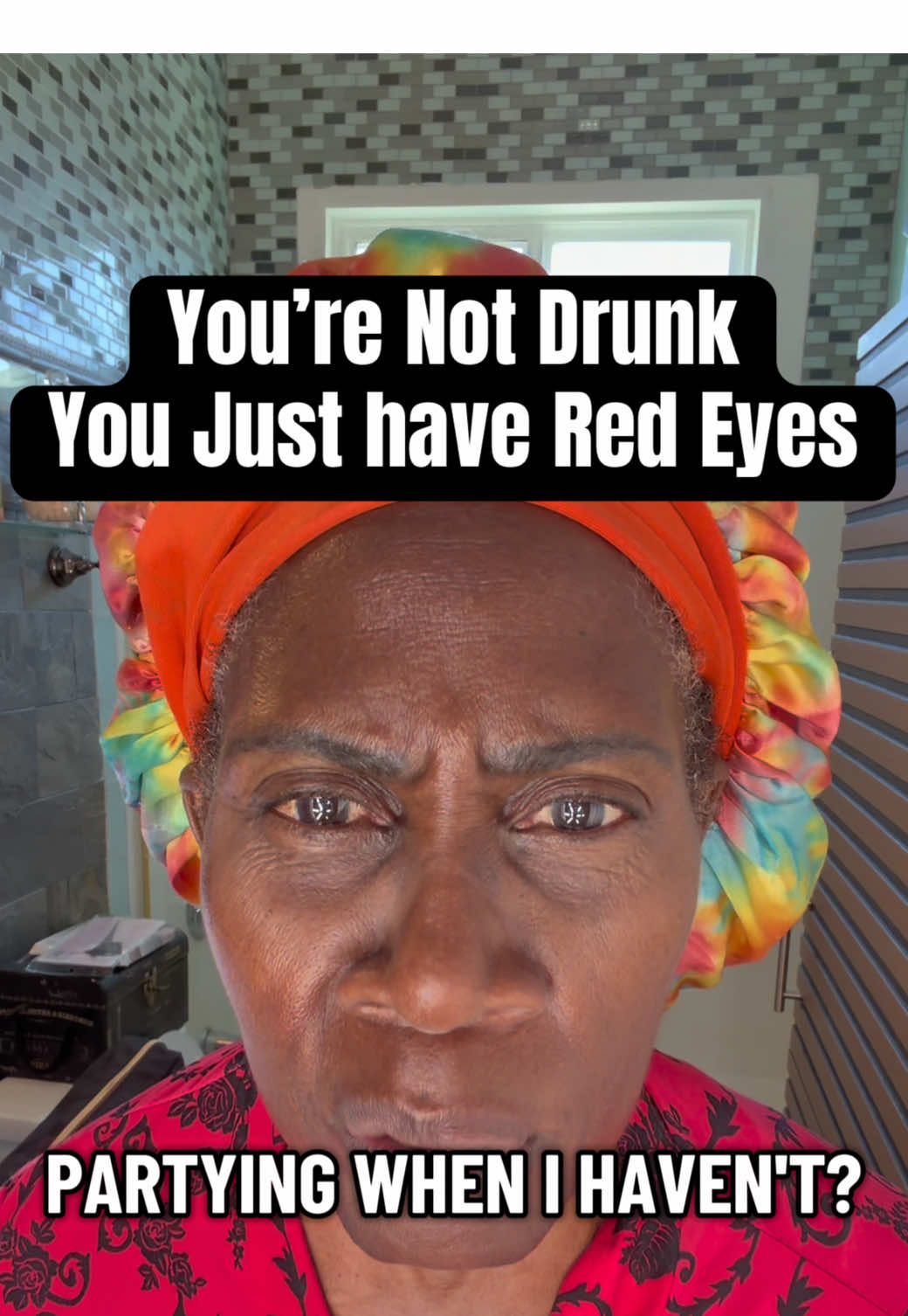 TikTok post by @coachqueenkc for Lumify. Caption reads: [...] #sundamage #healthyeyes @LUMIFY Eye Drops.