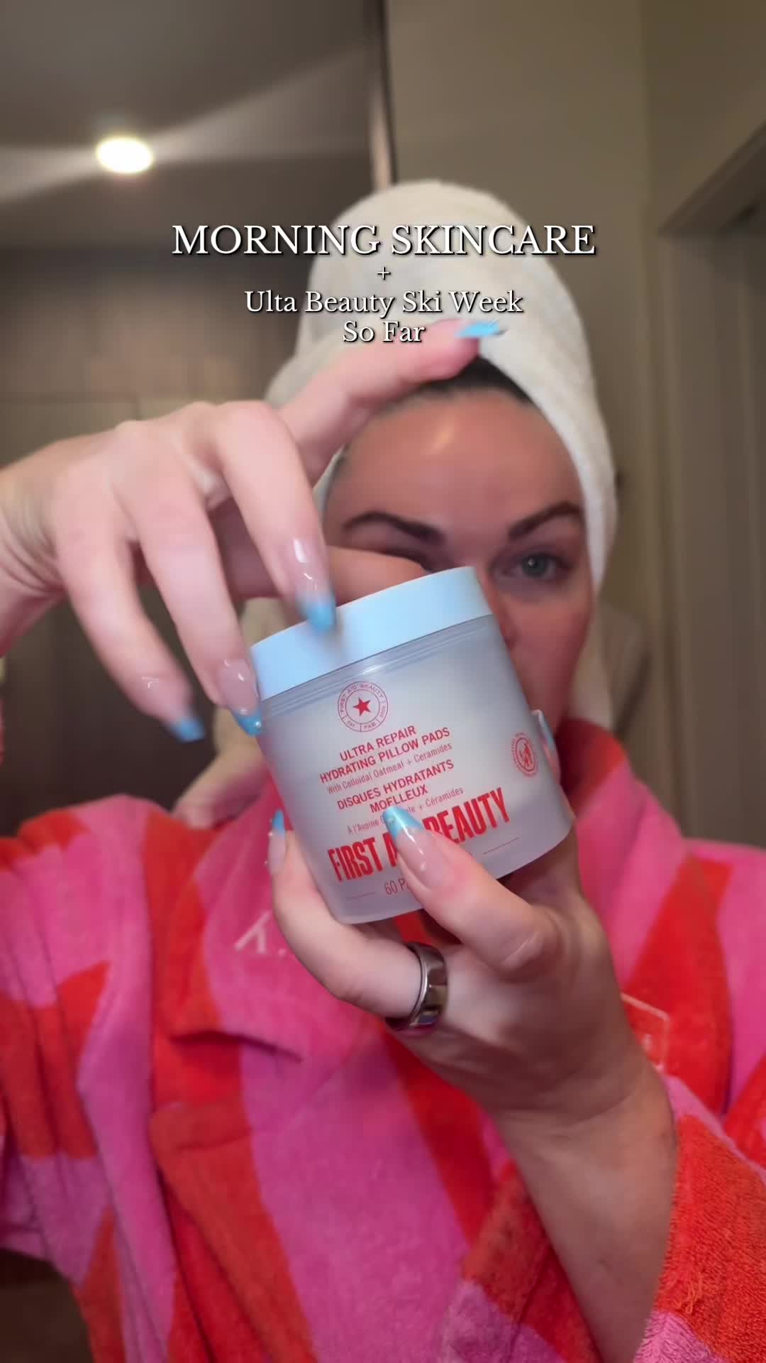 TikTok post by @kristynhoffman96 for Kopari Beauty. Caption reads: [...] & Lily @DIBSBEAUTY @Rare Beauty @CÉCRED....