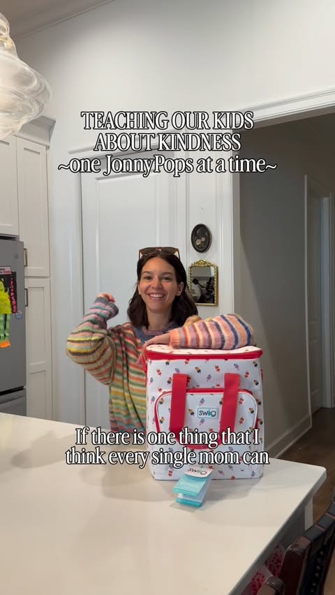 Instagram post by @candidlycarlie for JonnyPops. Caption reads: [...] the most amazing initiative I love....