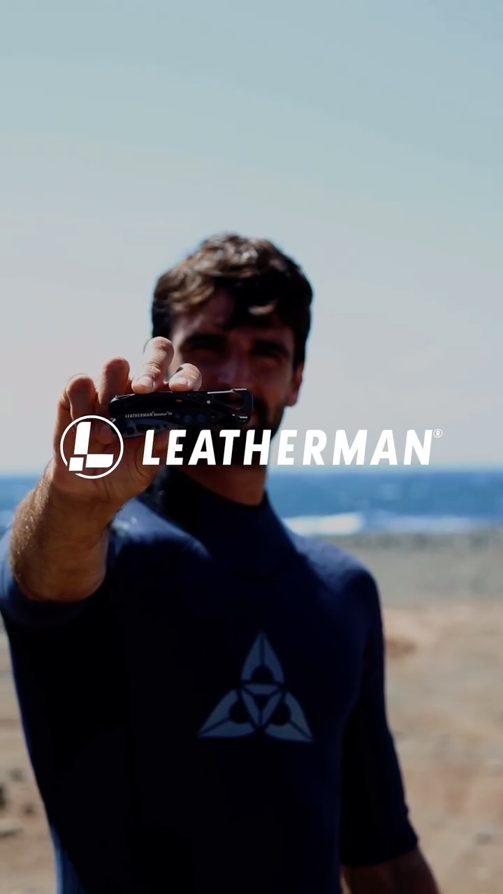 Instagram post by @marcpare334 for Leatherman. Caption reads: [...] la multiherramienta Skeletool CX de....