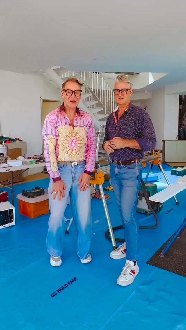 Instagram post by @mitchandmark for Miss Amara. Caption reads: Size does matter… For the Bayside Penthouse....