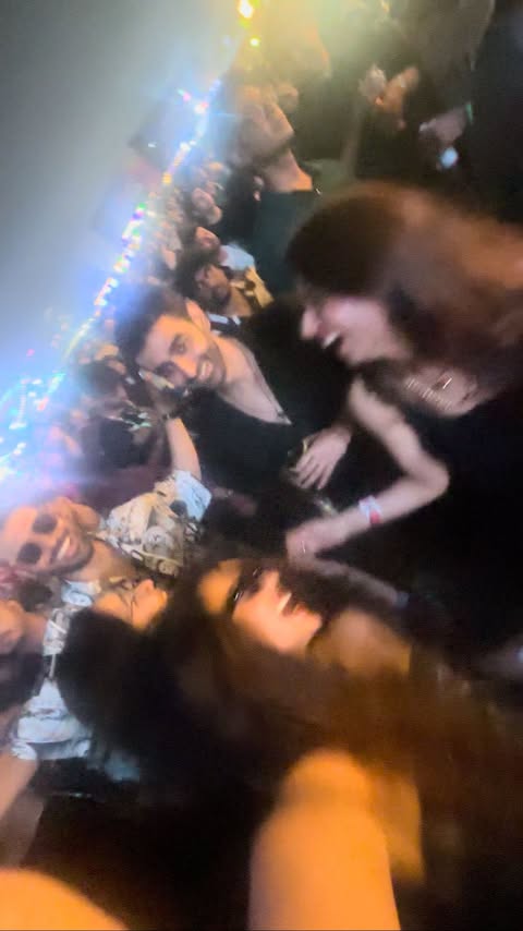 Instagram post by @madhurimaroy.12 for Johnnie Walker. Caption reads: [...] being my forever playlist. Thank you....