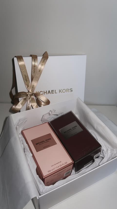 Instagram post by @lucamposcreates for Michael Kors. Caption reads: [...] out. I’m obsessed with the new Michael Kors....