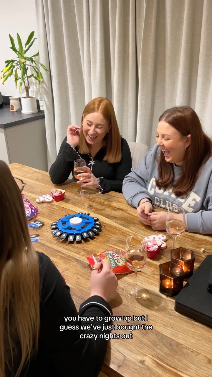 Instagram post by @allthingshays for Swizzels. Caption reads: Oh how times have changed!! From wild nights out....