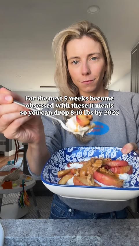 Instagram post by @theweightloss.nutritionist for Wild Planet Foods. Caption reads: Down here 👇🏼

1. Winter-inspired Greek yogurt....