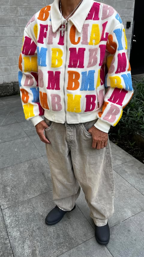 Instagram post by @lolodrippp for boohooMAN. Caption reads: for @boohoomanofficial 

#gramps #ootd #streetwear....