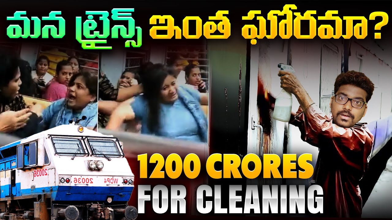 YouTube post by @KranthiVlogger for Unacademy. Caption reads: Whats Wrong With Indian Railways? | Kranthi....
