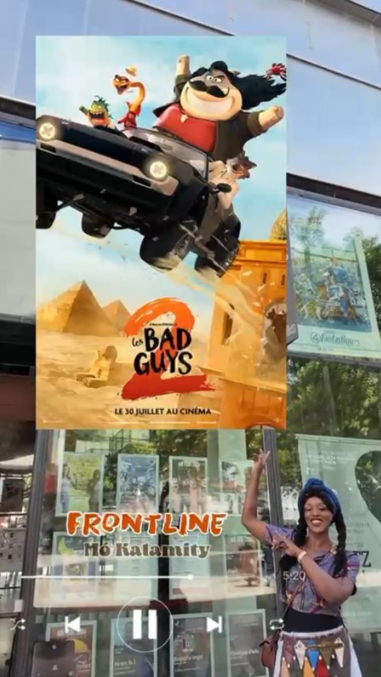 Instagram post by @mokalamity for DreamWorks. Caption reads: [...] and the amazing team at @dreamworks....