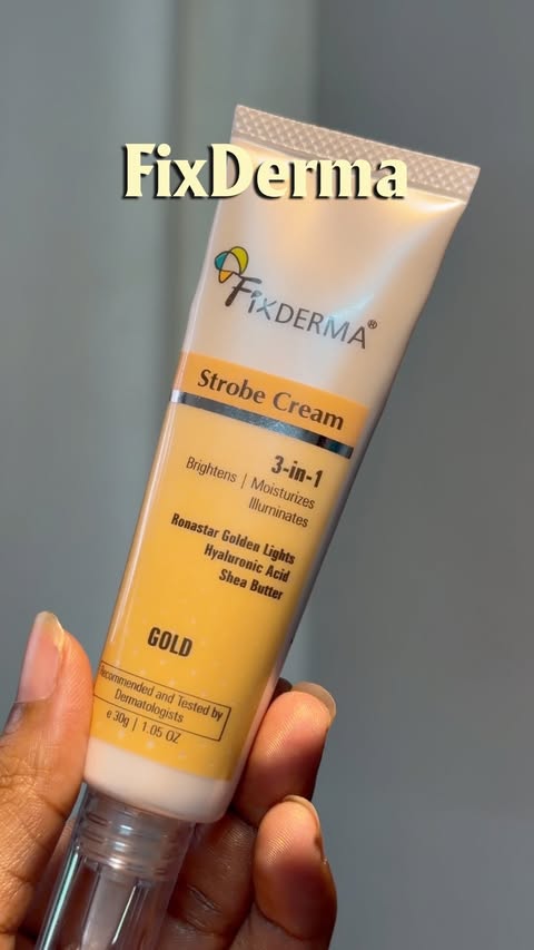 Instagram post by @its_maahive for Fixderma. Caption reads: [...] up as makeup? Yes please. ✨🤎 #ad - Fixderma....