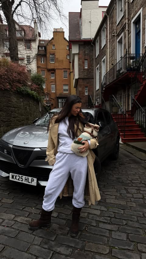 Instagram post by @mallurpaal for Alfa Romeo. Caption reads: Exploring Scotland 🏴󠁧󠁢󠁳󠁣󠁴󠁿 with....