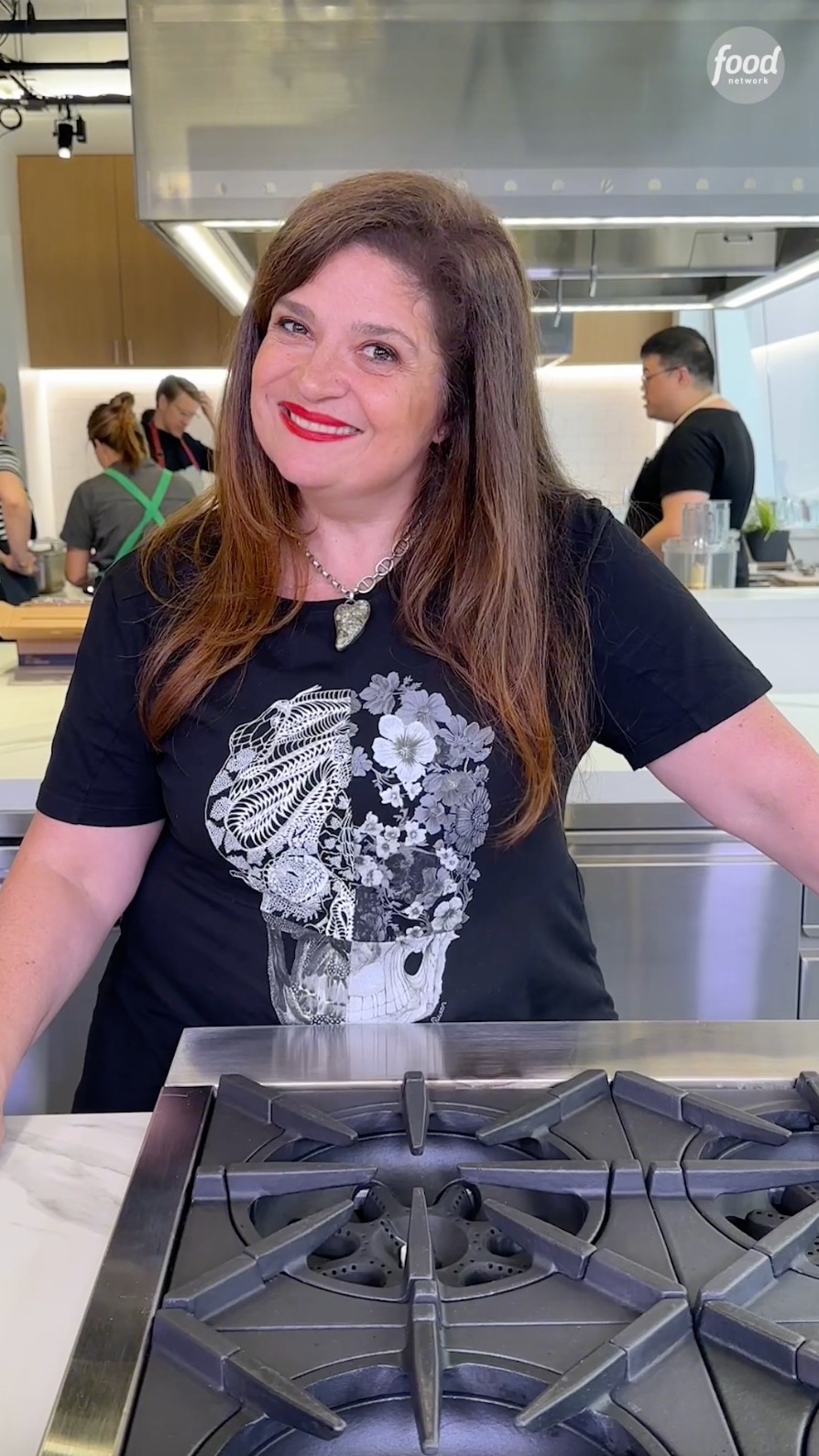 Instagram post by @guarnaschelli for Food Network. Caption reads: Who’s with @guarnaschelli — send it back or tough....