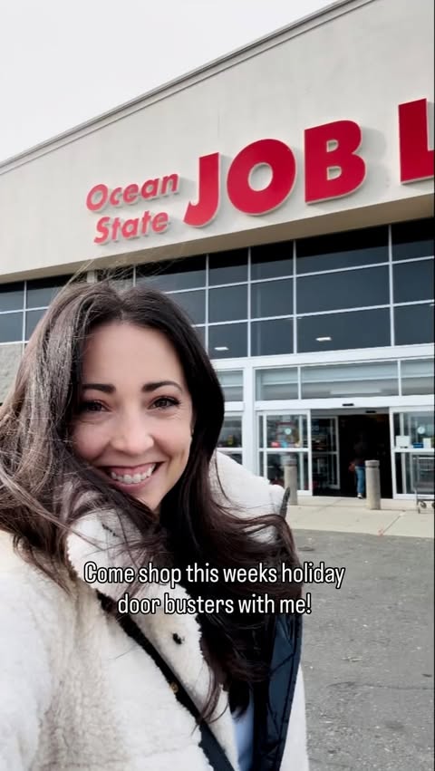 Instagram post by @kellytowart for Ocean State Job Lot. Caption reads: You won’t believe the doorbuster sales @OSJoblot....