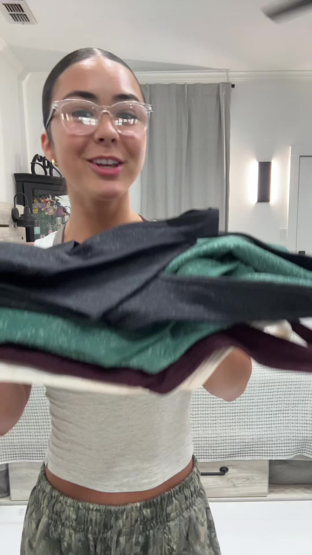 TikTok post by @katelynnnmtz for Gymshark. Caption reads: New @Gymshark launching  31ST of JULY 2025 7PM BST....