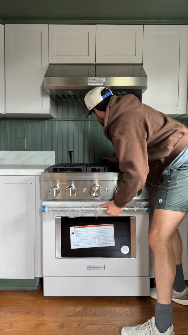 Instagram post by @misterpreda for Kitchenaid. Caption reads: Shhhhhhhh let’s unbox my new @kitchenaidusa....