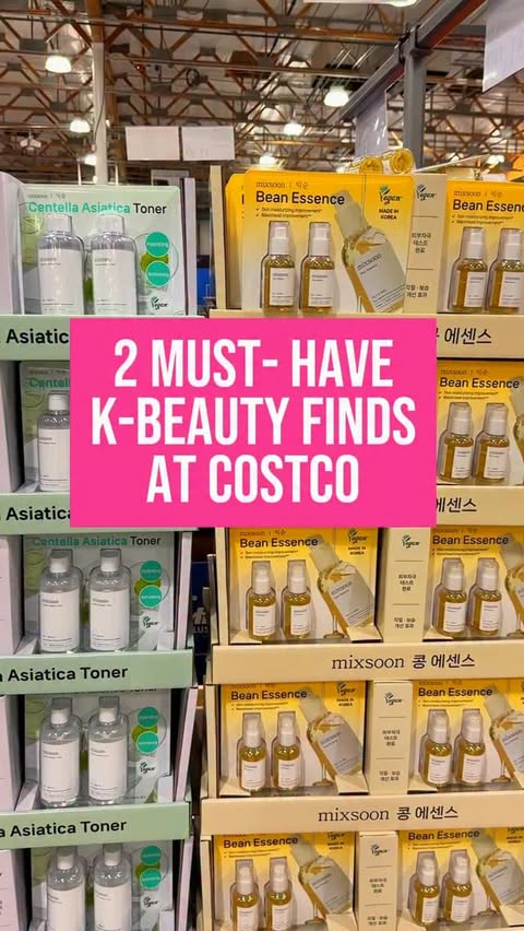 Instagram post by @costcofinds.ami for Mixsoon. Caption reads: [...] viral K-Beauty Costco finds 2026🔥 Mixsoon....