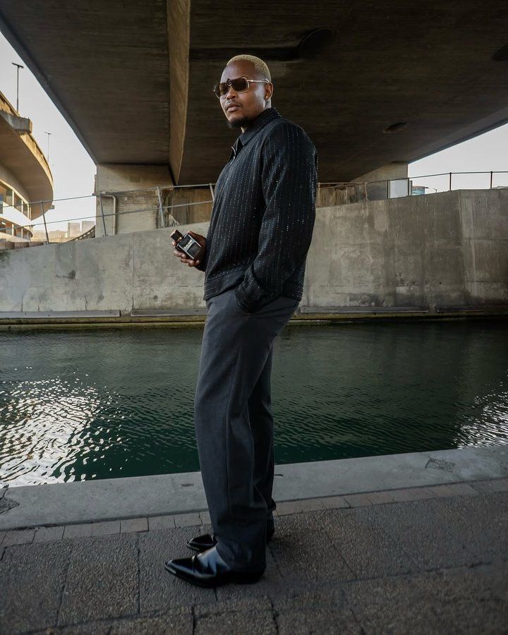 Instagram post by @teddynkonde for ELIE SAAB. Caption reads: Discover the latest fragrance from @eliesaabworld.....