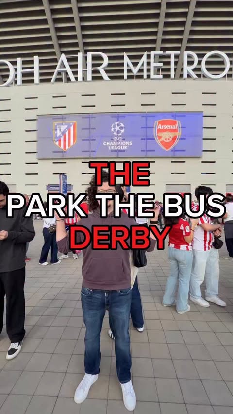 Instagram post by @theunitedstrand for Crypto.com. Caption reads: The Park the Bus Derby! 🚌 Thank you....