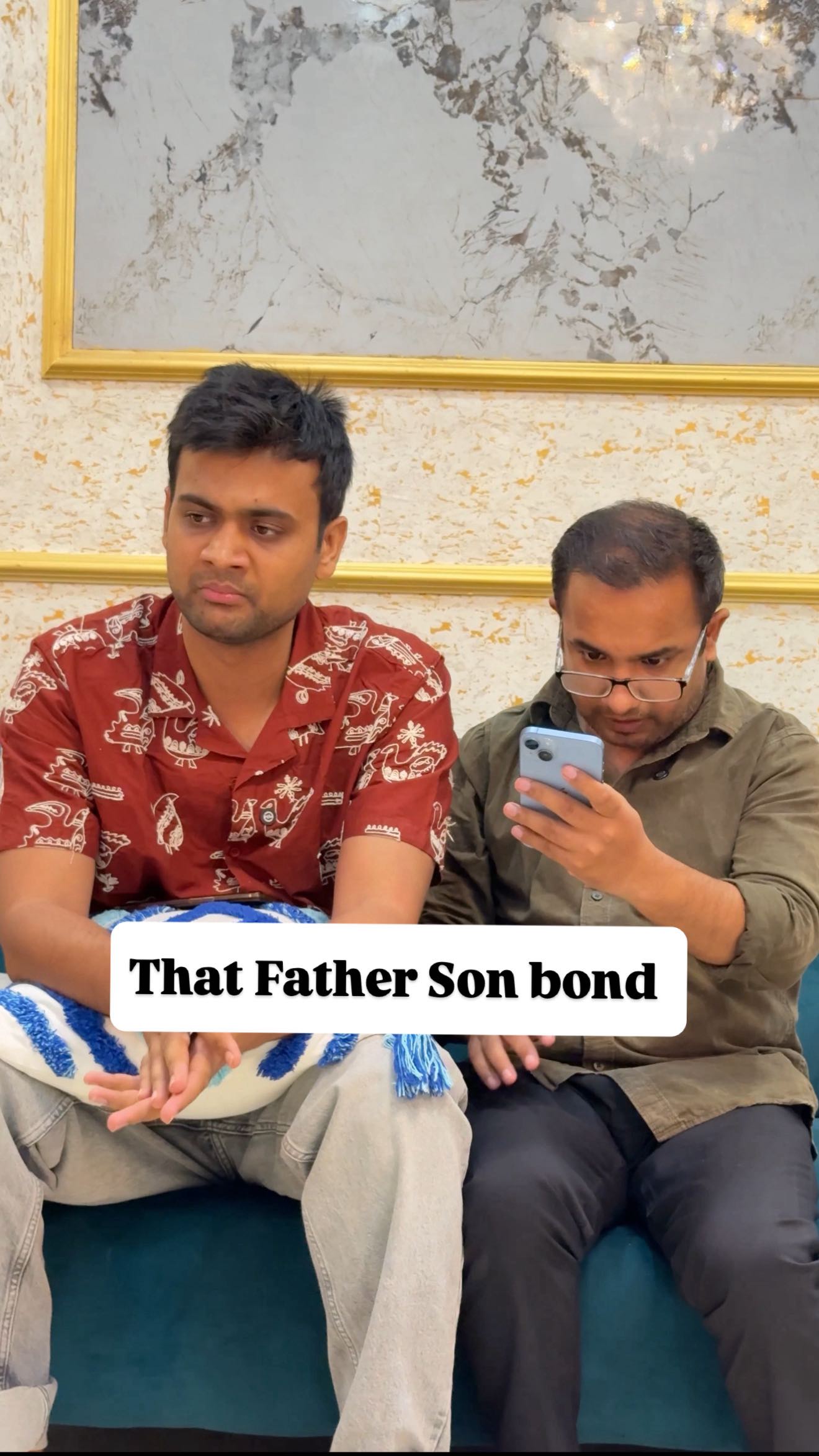 Instagram post by @deepestgarg for Airtel. Caption reads: #AD
Aj toh bhari nuksan hone se bach gya papa ka....